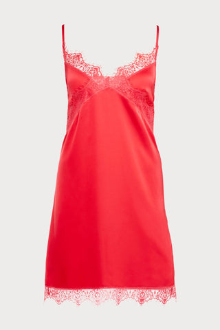 Simone Pérèle Satin Secrets Flamingo Nightie - Naughty Knickers