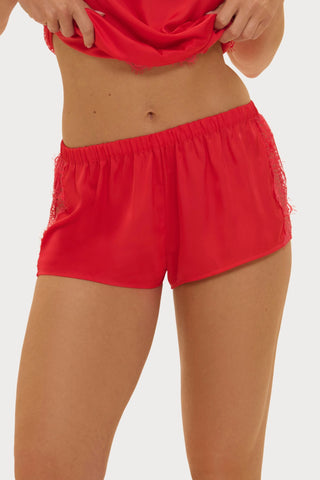 Simone Pérèle Satin Secrets Flamingo Shorty - Naughty Knickers