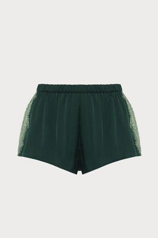 Satin Secrets Kolsai Green Short