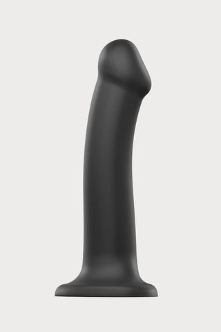 Black Double Density Bendable Dildo Large