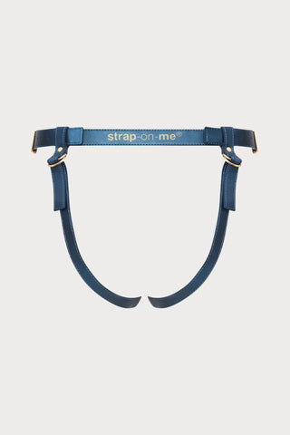 Generous Blue Leatherette Harness