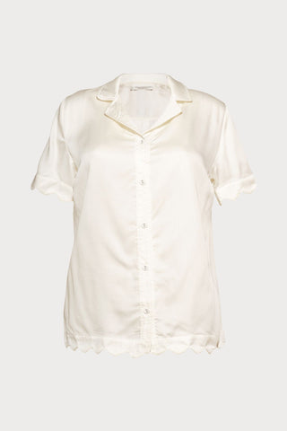Jane Short Sleeve Pyjama Shirt, Size M (UK 10-12)