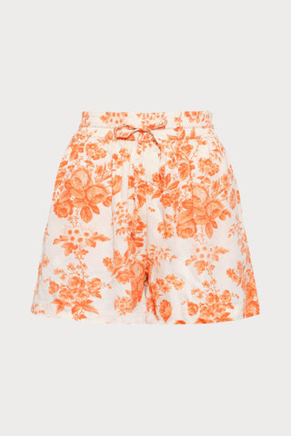 Wilda Pyjama Shorts Orange