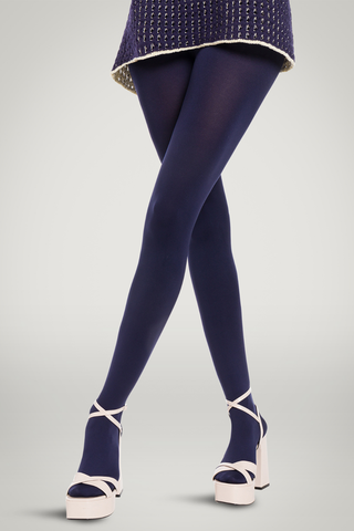 Wolford Wolford Velvet de Luxe 66 Tights Navy