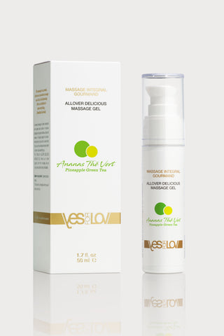 Allover Delicious Gel Pineapple Green Tea 50ml
