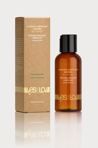 YESforLOV Natural Massage Lubricant Orange Blossom 100ml