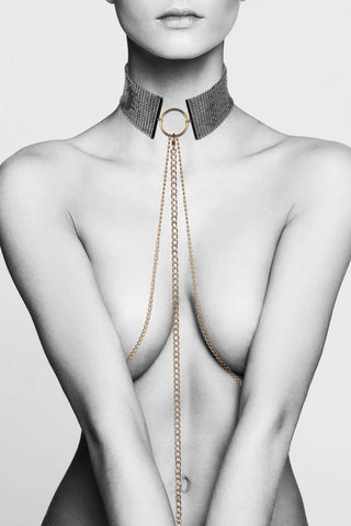 Bijoux Indiscrets Désir Métallique Metallic Mesh Chain Collar