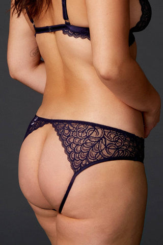 Journelle Karina Naked Back Brief, Size S (UK 8-10) - Naughty Knickers