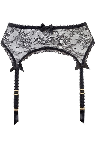 Agent Provocateur Hinda Suspender Black