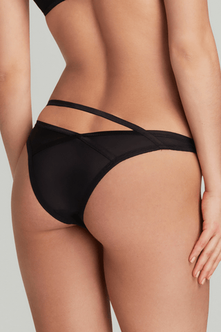 Agent Provocateur Joan Strappy Black Full Brief