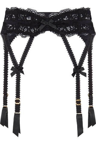 Agent Provocateur Lacy Suspender Black