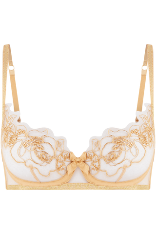 Agent Provocateur Lindie Underwired Bra Gold/Sand