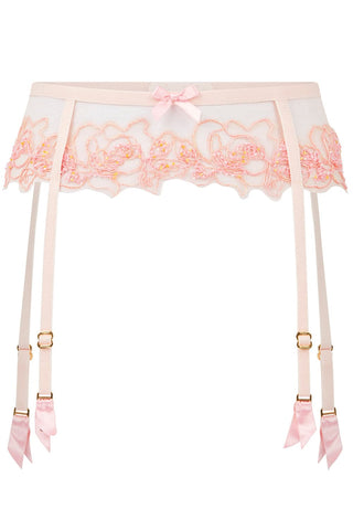 Agent Provocateur Lindie Suspender Baby Pink/Orange