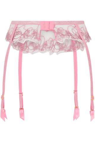 Agent Provocateur Lindie Suspender Belt Dusky Pink