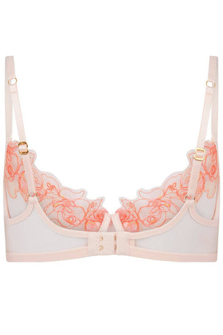 Agent Provocateur Lindie Underwired Bra Baby Pink/Orange