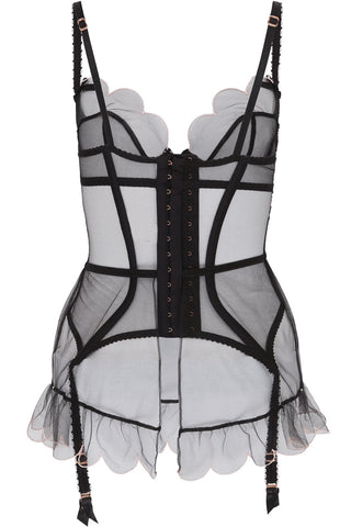 Agent Provocateur Lorna Basque Black/Pink