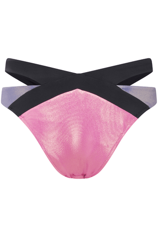 Agent Provocateur Mazzy Bikini Bottom Pink/Cobalt