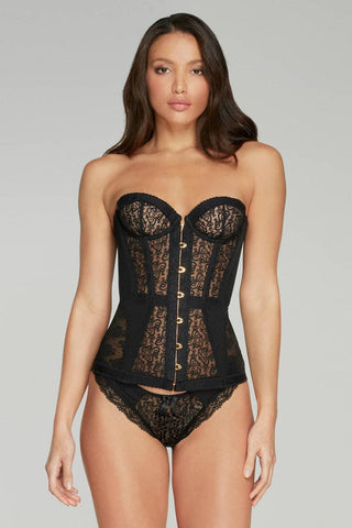 Agent Provocateur Mercy Black Lace Corset