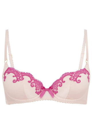 Agent Provocateur Molly Plunge Underwired Bra Pink