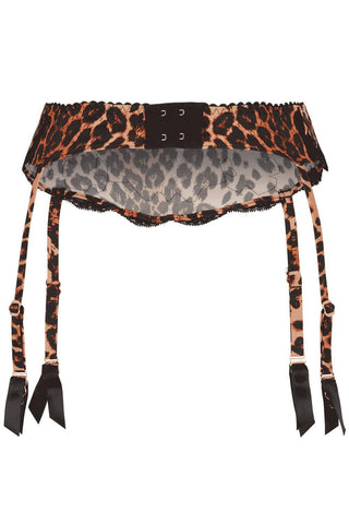 Agent Provocateur Molly Suspender Leopard