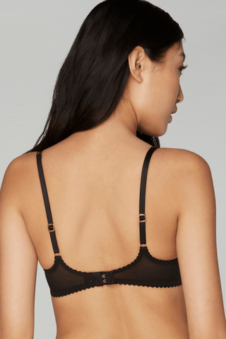 Agent Provocateur Ozella Open Underwired Bra Black