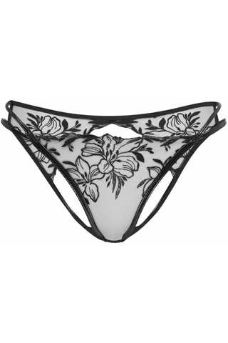 Agent Provocateur Ozella Ouvert Brief Black