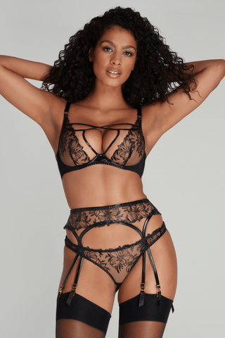 Agent Provocateur Ozella Suspender Black