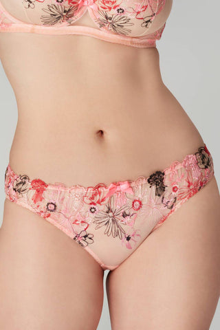 Agent Provocateur Zuri Brief Pink/Red/Sand