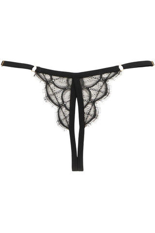 Atelier Amour Mystic Shadow Open Thong