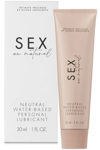 Bijoux Indiscrets Sex Au Naturel Water-Based Lubricant 30ml | Naughty Knickers Bijoux Indiscrets Sex Au Naturel Water-Based Lubricant 30ml | Naughty Knickers