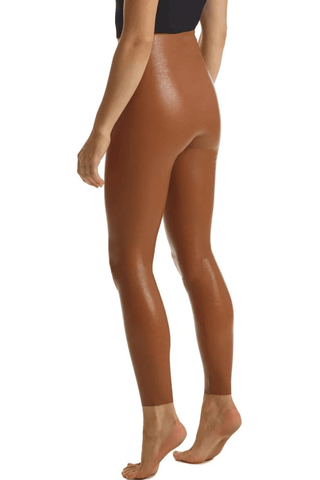 Commando Faux Leather Leggings Cocoa