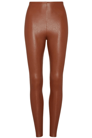 Commando Faux Leather Leggings Cocoa