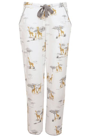 Cyberjammies Carly Giraffe Print Pyjama Pants