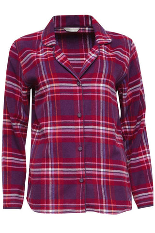 Cyberjammies Clarissa Check Pyjama Top