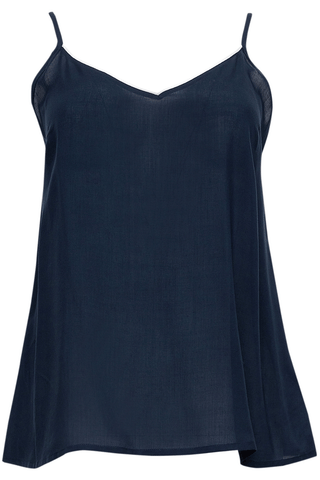 Cyberjammies Marie Modal Camisole Navy