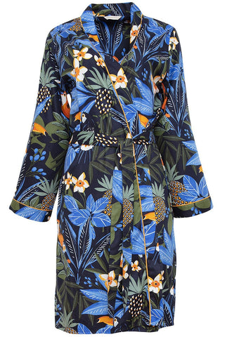 Cyberjammies Sierra Toucan Print Short Dressing Gown