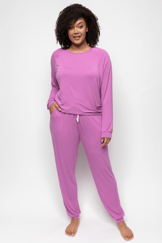 Cyberjammies Viola Slouch Jersey Pyjama Top Pink