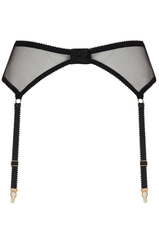 Edge o' Beyond Marinette Black Suspender Belt