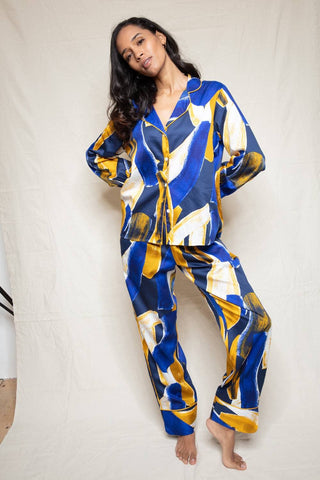 Fable & Eve Chelsea Abstract Print Pyjama Set