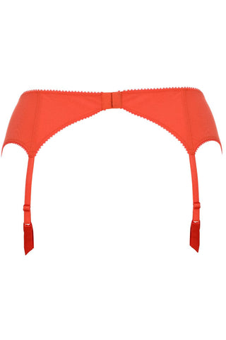 Jolidon French Connection Suspender Belt Bright Red