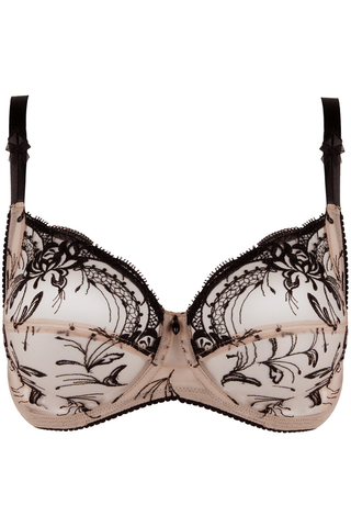 Lise Charmel Follement Sexy 3 Part Full Cup Bra Nude/Black