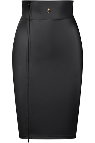 Maison Close Chambre Noire Midi Skirt Black