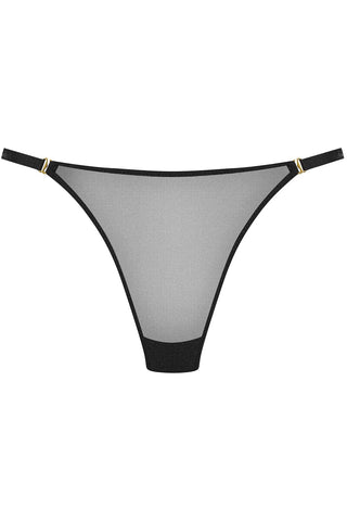 Maison Close Corps à Corps Mini Thong Black