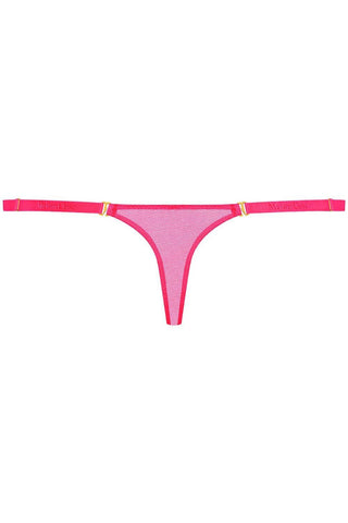 Maison Close Corps à Corps Neon Mini Thong Pink