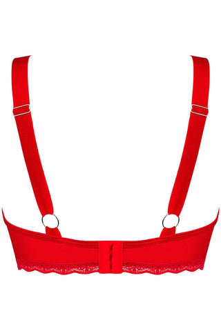 Obsessive Belovya Padded Underwired Bra Red