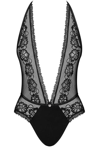 Obsessive Canndis Black Bodysuit