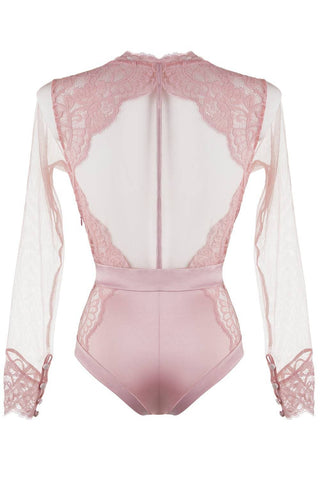 Prelude Marlene Brazilian Bodysuit Pink 