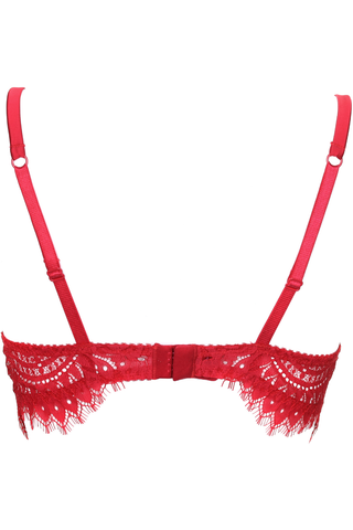 Prelude The Black Swan Push Up Bra Red