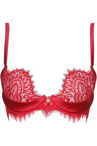 Prelude The Black Swan Push Up Bra Red