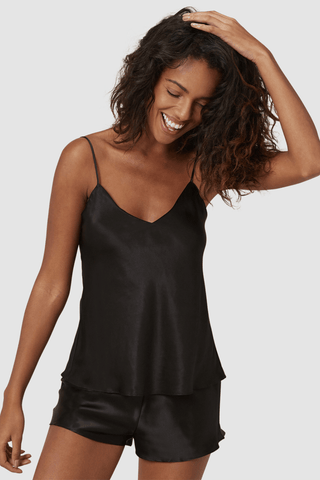 Simone Pérèle Dream Silk Camisole Black